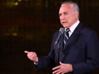 Temer faz pronunciamento raivoso e diz que não vão derrubá-lo