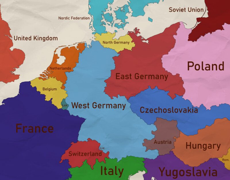 Europa Central após a Segunda Guerra Mundial 