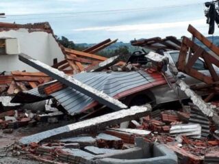 Temporal no Rio Grande do Sul deixa mais de 2,6 mil casas danificadas