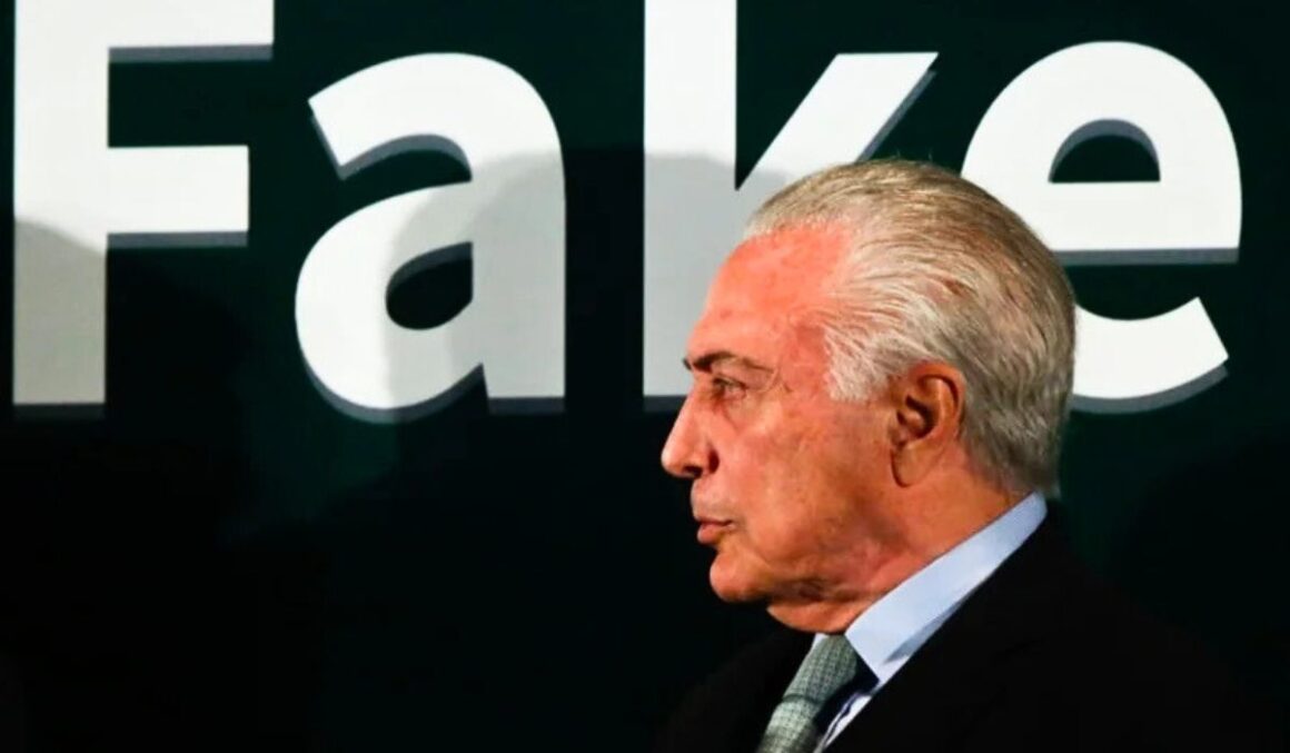 Temer diz que fake news em eleições é um mal para o país
