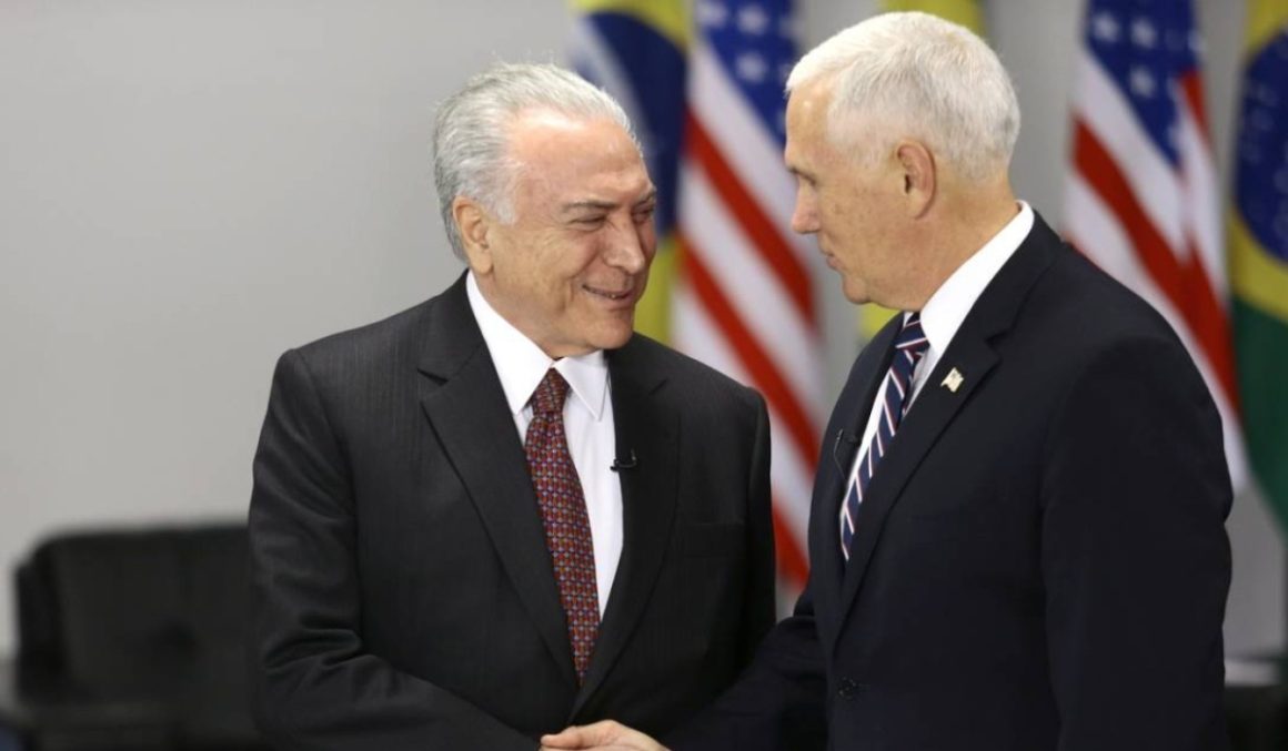 Temer e vice-presidente dos EUA devem conversar sobre situação de crianças brasileiras