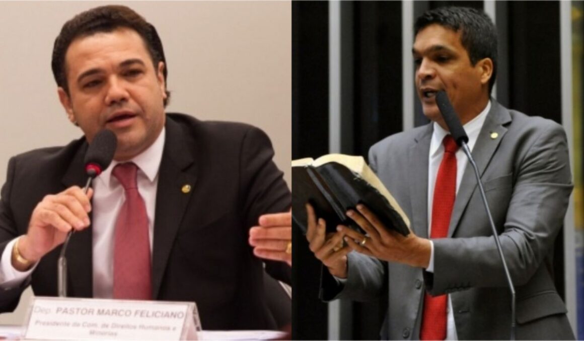Cabo Daciolo e Marco Feliciano batem boca na Câmara