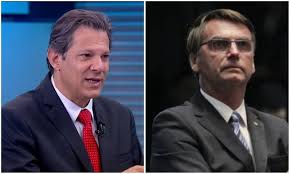 Bolsonaro tem rejeição de 42%, Haddad, 37%, aponta Ibope