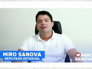 Miro Sanova declara apoio ao prefeito Macarrão e diz acreditar na "reeleição do prefeito"