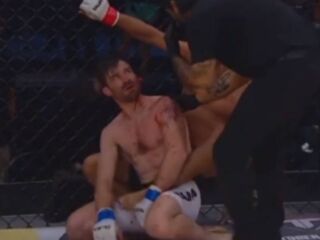 IMAGEM FORTE: Lutador fica ‘sem orelha’ em evento de MMA no Brasil