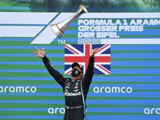 GP de Eifel: Hamilton vence em Nürburgring e iguala recorde de vitórias de Schumacher na F1