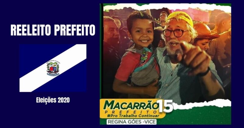 Na batalha 15 e 22, o 15 venceu com 22; Macarrão é reeleito prefeito de Tailândia