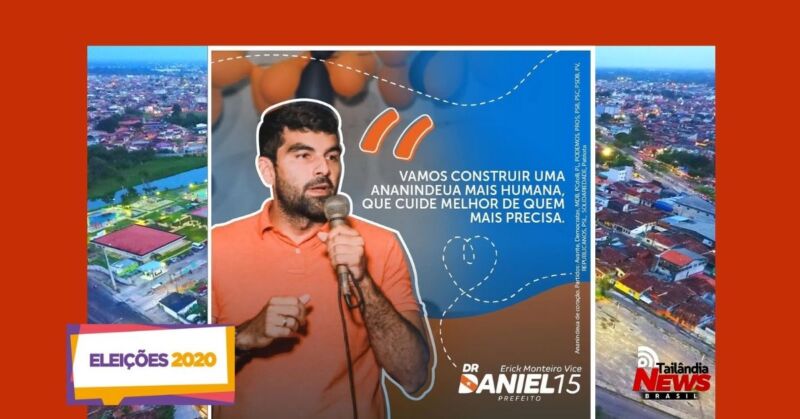 Dr. Daniel Santos favorito para vencer as eleições em Ananindeua é atacado por concorrentes que não tem propostas