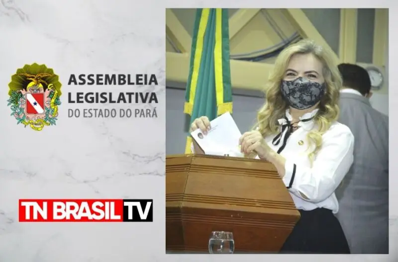 Professora Deputada Estadual, Nilse Pinheiro, eleita 1ª Secretária da ALEPA para o Biênio 2021-2022 - TN BRASIL TV - Outro Ponto de Vista