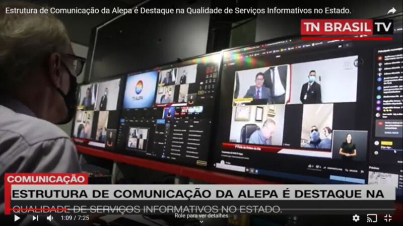 Estrutura de Comunicação da Alepa é Destaque na Qualidade de Serviços Informativos no Estado do Pará