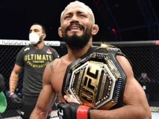 Deiveson Figueiredo volta a defender cinturão no UFC 256: 'Fazendo história'