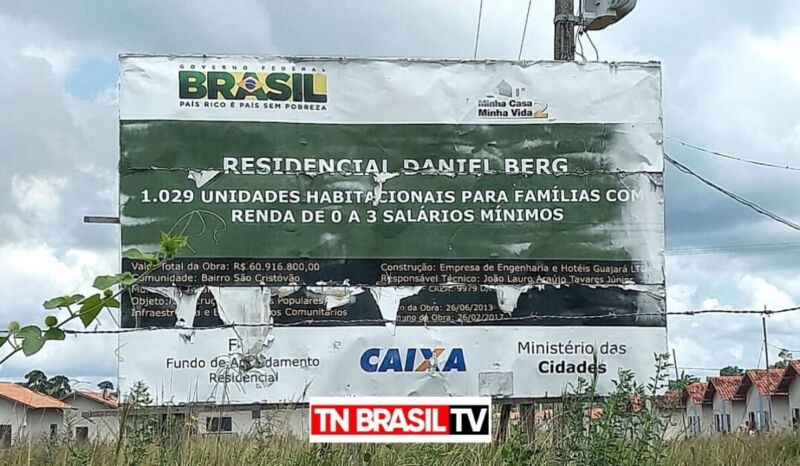 Residencial Daniel Berg em Tailândia é invadido na manha deste domingo (24).