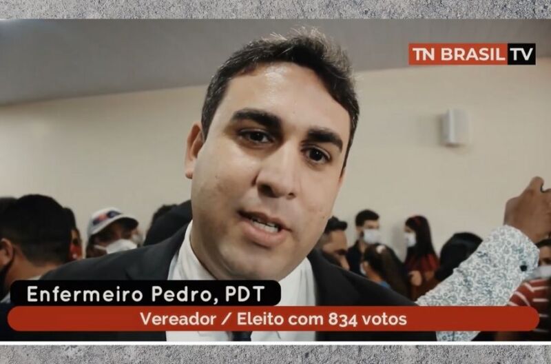 Enfermeiro Pedro "Junto com o prefeito e a vice-prefeita faremos o melhor pra Tailândia"