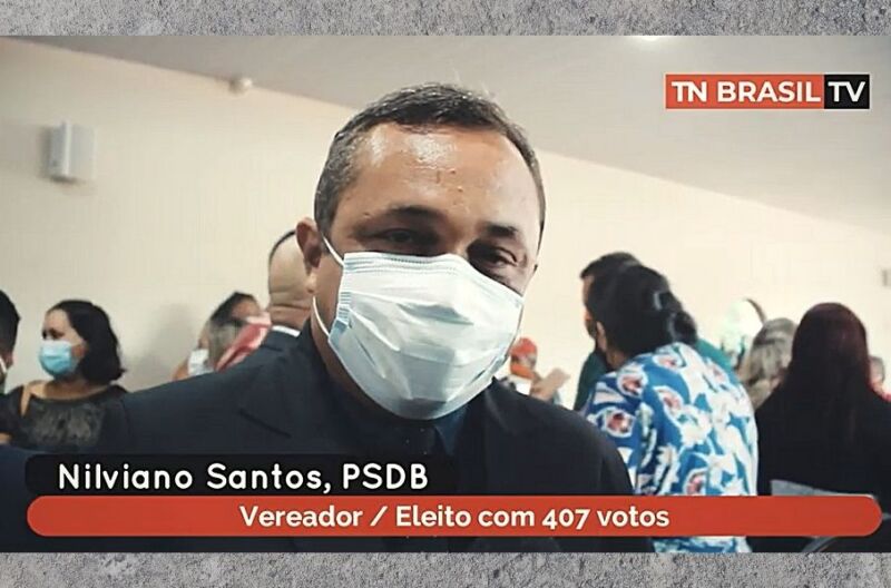 "Estamos aqui para defender o povo tailandense" afirma vereador Nilviano Santos