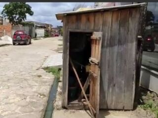 Idoso que vivia com ratos em um barracão é resgatado por funcionários no Pará
