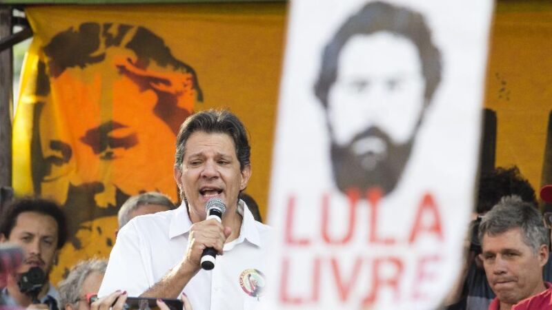 'Vamos lutar até o último minuto', diz Haddad, que vota em SP