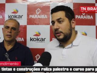 Em evento na Acita , Grupo Paraíba lança nova parceria com a Kokar Tintas em Tailândia