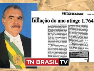 Inflação no governo José Sarney chegou a 235% e terminou em 1972% ao ano.