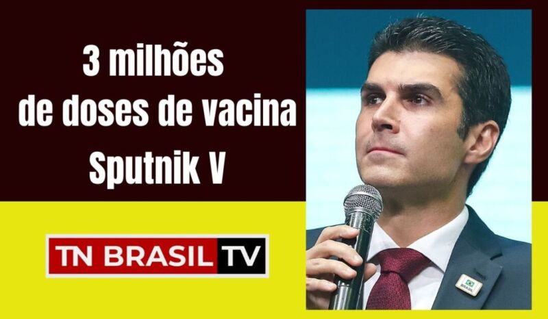 Helder Barbalho: 3 milhões de doses da vacina Sputnik V será comprado pelo Estado