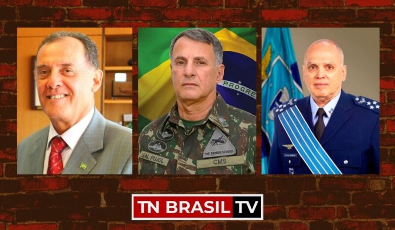 3 comandantes das Forças Armadas Pediram demissão: "Não participarão de aventura golpista"