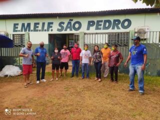 Cestas da merenda escolar são entregues ás escolas do campo