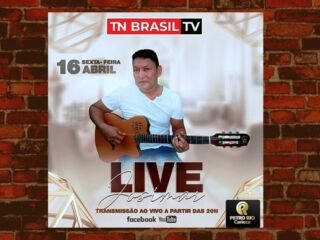 Live nesta sexta-feira (16) com o cantor Josimar