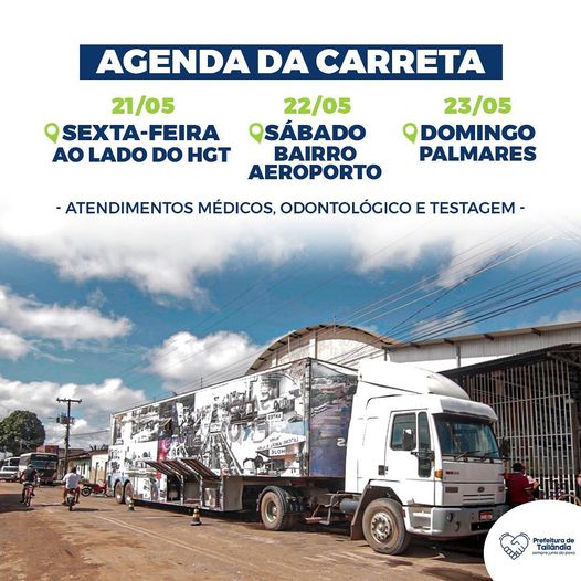 Agenda Carreta da Saúde