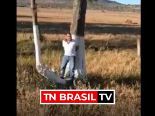 Homem é amarrado em árvore e em seguida metralhado por facção criminosa
