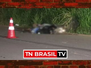 Motociclista morre após ser atropelado e ainda tem seus pertences roubados