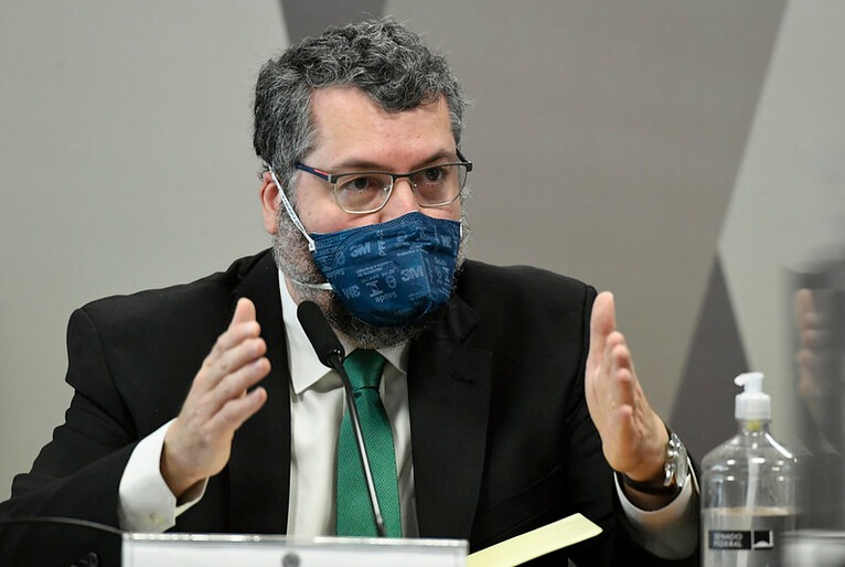 CPI da Covid - Ernesto diz que Itamaraty buscou insumos para a cloroquina no exterior