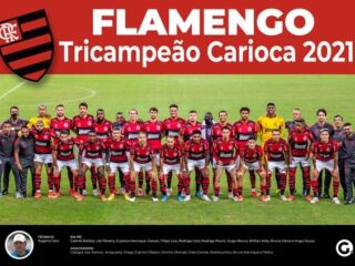 Flamengo confirma supremacia no RJ e é Campeão Carioca de 2021