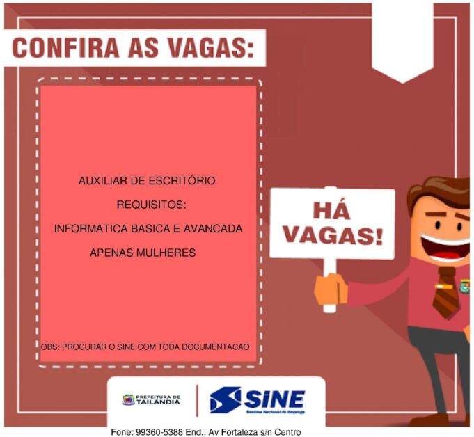 Novas vagas de emprego para Tailândia são divulgadas, Confira.