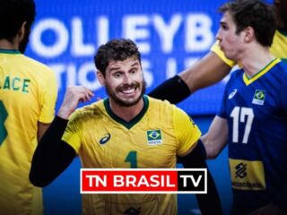 Vôlei - Brasil vence a Itália e garante vaga nas semis da Liga das Nações