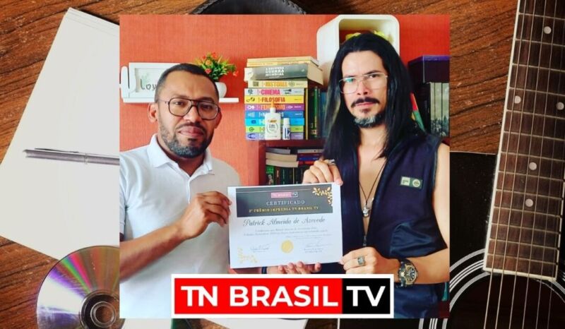 Cantor Patrick Azevedo recebe "Prêmio Cidadão Tailandense" no TN BRASIL TV