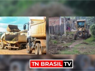 Prefeitura de Paragominas realiza mutirão de limpeza no bairro Laércio Cabeline