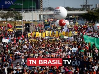 Brasília e 8 Capitais promovem protestos contra Bolsonaro