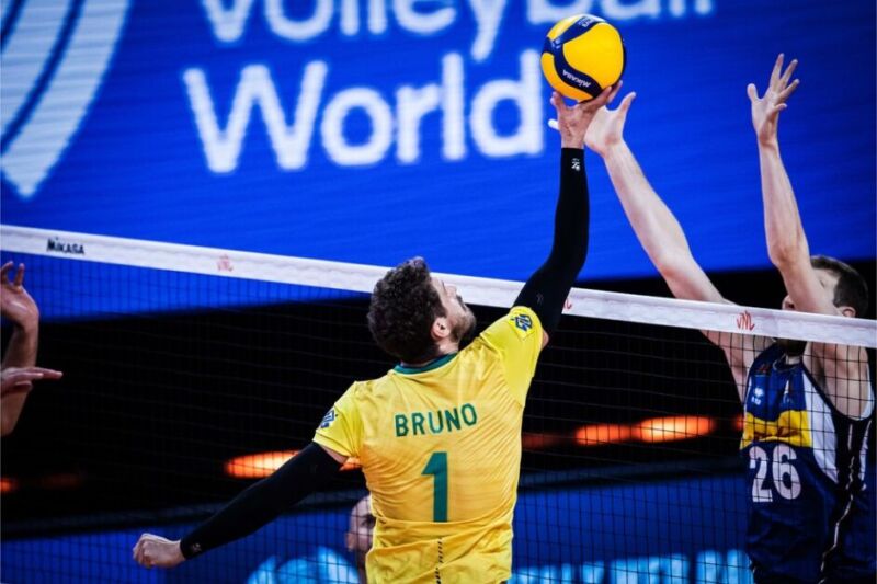 Vôlei - Brasil vence a Itália e garante vaga nas semis da Liga das Nações