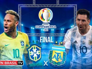 Copa América: Final será disputada entre Brasil e Argentina