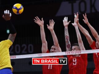 Brasil leva virada da Rússia e vê sonho do ouro ruir no vôlei masculino