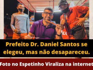 Foto do Prefeito Dr. Daniel Santos de Ananindeua viraliza