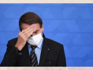 Bolsonaro sobre acusações do relatório final da CPI - "Não temos culpa de nada".