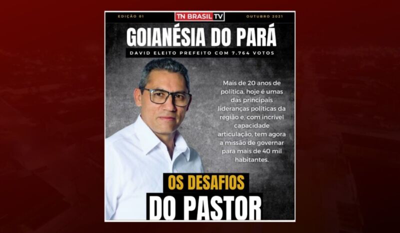 "Os Desafios do Pastor", enquete aponta 3 principais demandas para o prefeito de Goianésia do Pará