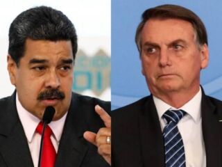 Nicolás Maduro disse que Bolsonaro e um "imbecil, palhaço, e irresponsável".