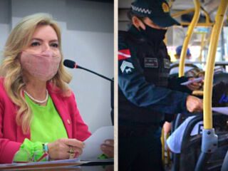 Nilse Pinheiro participa da campanha "“Todos contra a importunação sexual nos transportes coletivos”