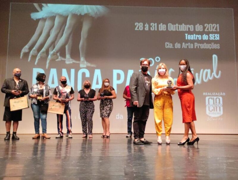 Domingo vencedor no Teatro do SESI para o Projeto Ideas que conquistou 5º Prêmios.