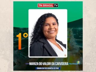 Goianésia do Pará: Mariza do Valdir da Carvoeira é eleita “VEREADORA DESTAQUE”.