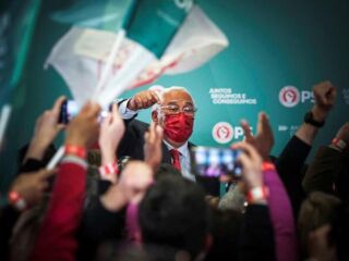 Partido Socialista em Portugal vence eleições "Continuar a avançar"