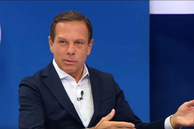 João Doria diz acreditar que Bolsonaro não chegará ao segundo turno.