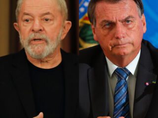 Em pesquisa Lula lidera com 43%, é o presidente Bolsonaro com 28%.