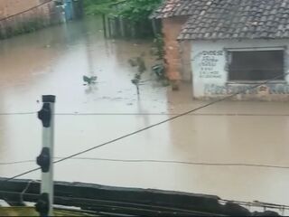 Em Ananindeua Bairro do Aurá sofre com chuvas, e cobra falta de saneamento básico.